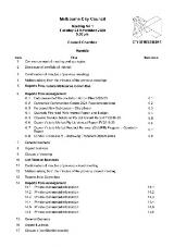 Thumbnail - City of Melbourne Council Meeting Agenda and Minutes.