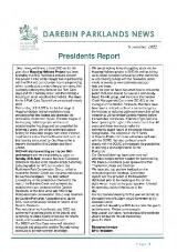 Thumbnail - Darebin Parklands News.
