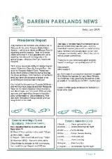 Thumbnail - Darebin Parklands News.