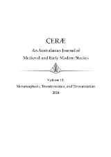 Thumbnail - Ceræ an Australasian journal of medieval and early modern studies