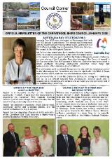 Thumbnail - Council corner : Carrathool Shire Council newsletter.