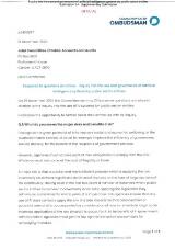 Thumbnail - Response to questions on notice - inquiry into the use and governance of artificial intelligence systems by public sector entities