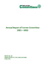 Thumbnail - Annual reports of former committees