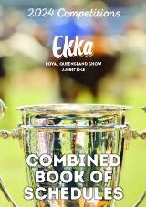 Thumbnail - Ekka - Royal Queensland Show - Combined Book of Schedules : 2024.
