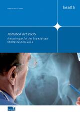 Thumbnail - Radiation Act 2005 :  annual report for the financial year ending 30 June ...