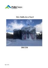 Thumbnail - Water quality annual report