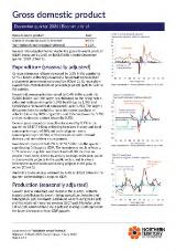 Thumbnail - Gross domestic product : Economic brief.