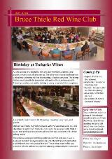 Thumbnail - Bruce Thiele Red Wine Club : [newsletter].