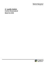 Thumbnail - Air quality bulletin Central Queensland.