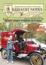 Thumbnail - Exhaust notes : the journal of the Vintage Motorcycle Club of Victoria (Inc)