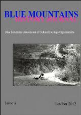 Thumbnail - Blue Mountains history journal