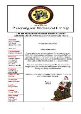 Thumbnail - The Mt Alexander Vintage Engine Club Inc. [news] : preserving our mechanical heritage.