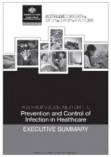 Thumbnail - Australian guidelines for the prevention and control of infection in healthcare - executive summary