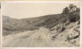 Thumbnail - View of road south of Dainer's Gap at 16.01 miles, in the Snowy Mountains Region [picture]