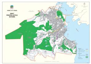 Draft principal bicycle network [electronic resource]