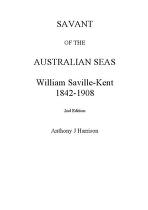 Savant of the Australian seas [electronic resource] : William Saville-Kent, 1845-1908