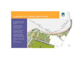 Lower Sandy Bay foreshore redevelopment [electronic resource]