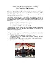 Coal River Valley Blundstone Report 1992 [electronic resource] : overview