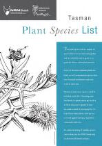 Plant species list [electronic resource]