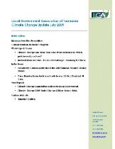 Local Government Association of Tasmania climate change update [electronic resource].