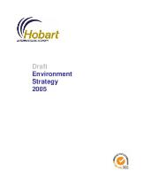 Hobart International Airport Environment Strategy 2005 [electronic resource].