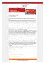 RAW - Regional Arts Wrap : an E-bulletin from Tasmanian Regional Arts.