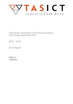 Tasmanian ICT workforce evaluations