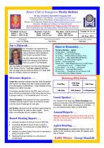 Rotary Club of Youngtown weekly bulletin [electronic resource]