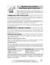 Neighbourhood problems