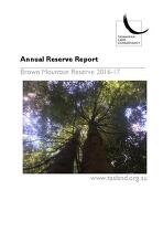 Annual reserve report : Brown Mountain Reserve