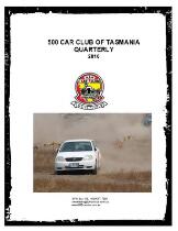 500 Car Club of Tasmania quarterly.