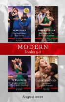 Modern books 5-8 : The maid's best kept secret. The terms of the Sicilian's marriage. Rumours behind the Greek's wedding. Promoted to his princess