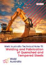 Welding and fabrication of quenched and tempered steels
