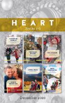 Heart books 1-6 December 2020 : A temporary Christmas arrangement. His last-chance Christmas family. A firehouse Christmas baby. A soldier under the tree.