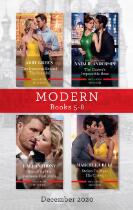 Modern box set 5-8 December 202 : The innocent behind the scandal, The Queen's impossible boss, Bound as his business-deal bride, Stolen to wear his cown