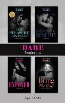 Dare books 1-4 April 2021 : The pleasure contract, Enemies with benefits, Exposed, and Bring the heat