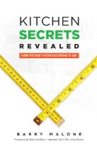 Kitchen secrets revealed : know the right kitchen questions to ask