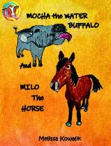 Mocha the water buffalo & Milo the horse