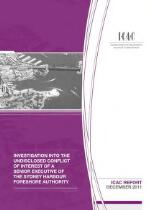 Investigation into the undisclosed conflict of interest of a senior executive of the Sydney Harbour Foreshore Authority : ICAC report December 2011