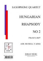 Hungarian rhapsody, no 2. Saxophone quartet