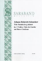 Trio Sonata in G minor : For 2 violins, viola da gamba and basso continuo