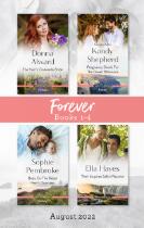 Forever box set Aug 2022 : The heir's Cinderella bride. Pregnancy shock for the Greek billionaire. Baby on the rebel heir's doorstep. Their surprise safari reunion.