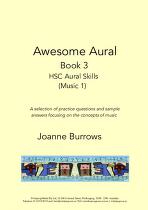 Awesome aural book 3 : HSC aural skills (music 1)