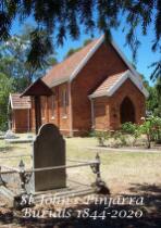 St John's Pinjarra burials 1844-2020.