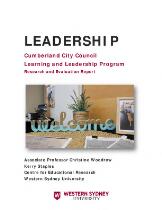 Leadership : Cumberland City Council learning and leadership program : research and evaluation report