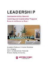 Leadership : Cumberland City Council Learning and Leadership Program: Research and Evaluation Report.