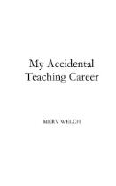 My Accidental Teaching Career