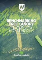 Benchmarking tree canopy in Sydney's hot schools