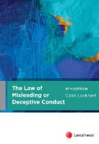 The law of misleading or deceptive conduct
