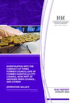 Investigation into the conduct of three former councillors of former Hurstville City Council, now part of Georges River Council, and others